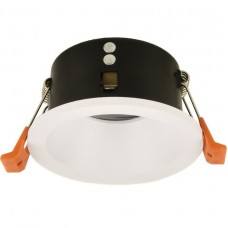 Σποτ Μπάνιου Στρογγυλό Χωνευτό Σταθερό Αλουμινίου Λευκό Στεγανό IP65 926983/WH